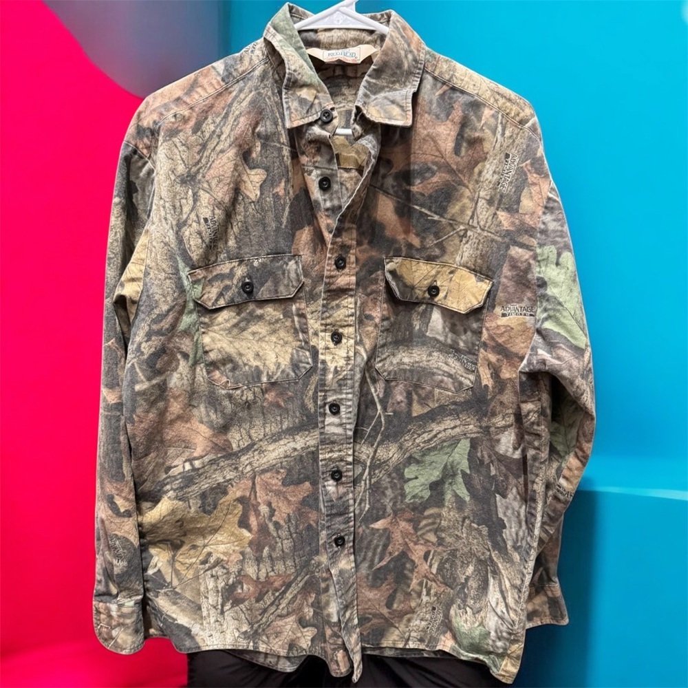RedHead Camouflage Shirt Jacket XL no stains or wear